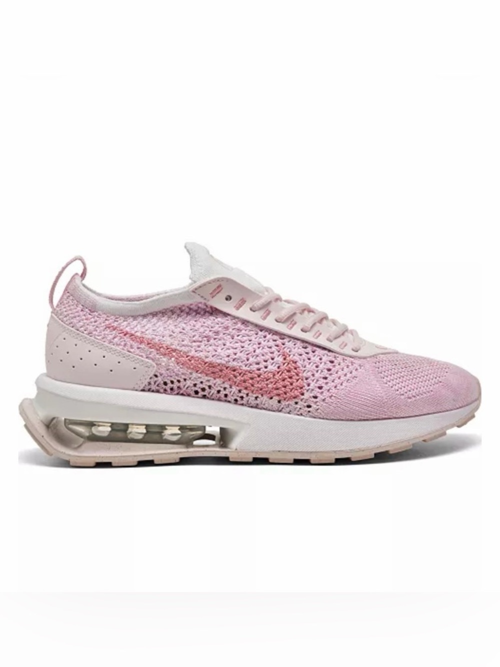 Nike Pink Flyknit Air Max Running Shoes